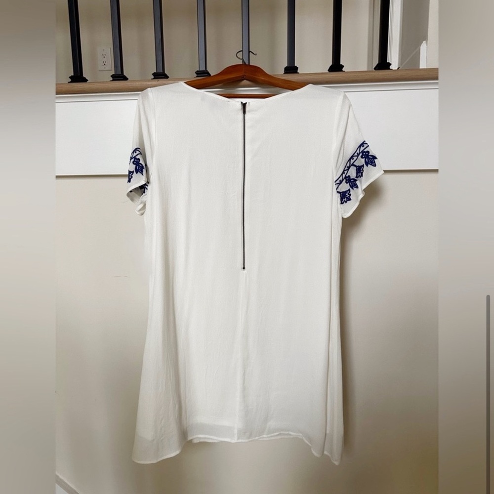 Lulus Embroidered Mini Shift Dress - Picture 4 of 8